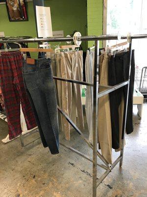 We are in need of donations of Men's jeans/pants.