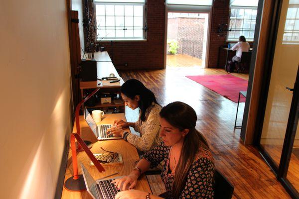 Cowork Space with View of the Deck