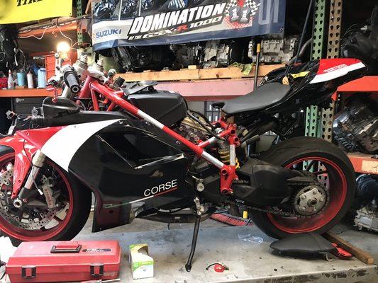 Ducati 2012 898 custom build