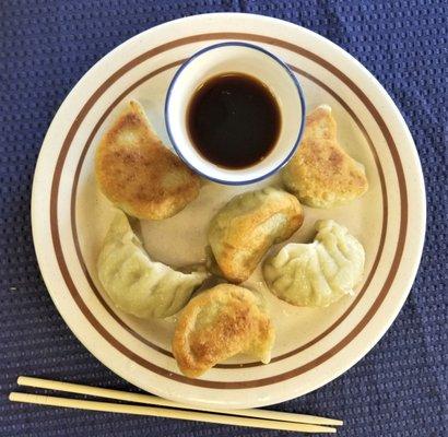 Pan Fried Beef Dumplings