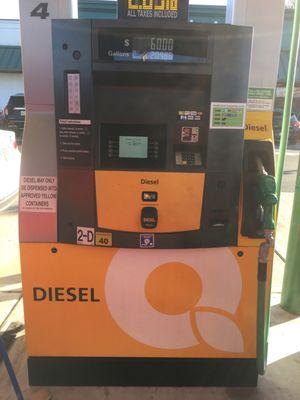 Quick Chek has diesel