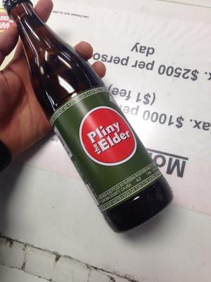 Just picked up some Pliny the elder! Sadly, limit 1...