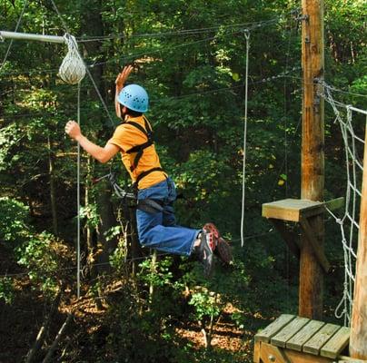 We have an extensive list of activities and rope courses to choose from.