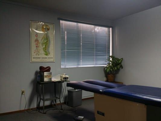 One of the few rooms of Dr. Teryl clinic