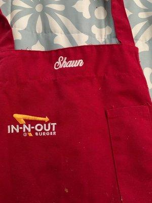 Custom names for work Aprons