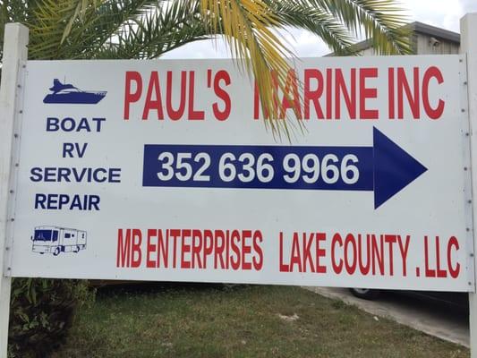 Paul's Boat & RV Repair