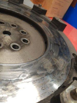 Hotspots from a clutch in dire need of replacing