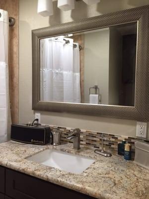 Upstairs bathroom, after