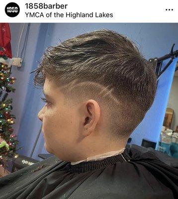 Kids haircut