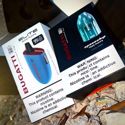 Bugatti Products  at the Exotic Smoker Vape and Smoke Shop, Augusta, GA