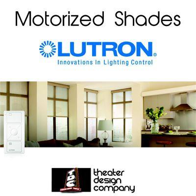 Lutron Motorized Shade Solutions.