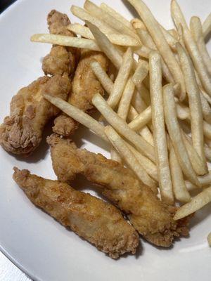 Handcrafted IKS Chicken Tenders & French Fries