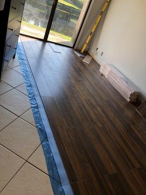 Laminate flooring