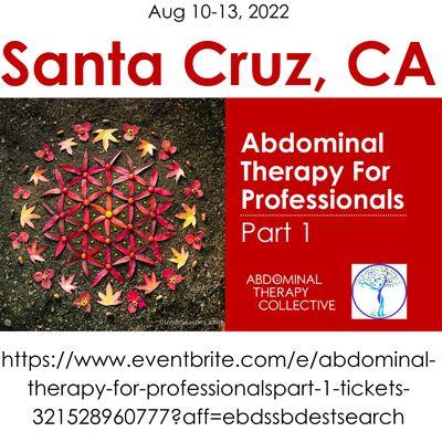 This class is professional level for those that wish to add abdominal therapy to their offerings.