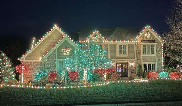 Christmas Lights, Professional Christmas Lights, Holiday Lights