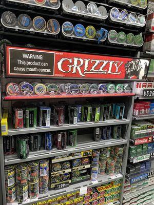 Grizzly Snuff dipping tobacco available in long cut, fine cut and pouches. Available in different flavors. https://www.ussmokesshop.com/