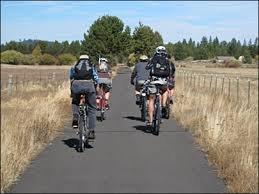 Sunriver has 40+ miles of paved path