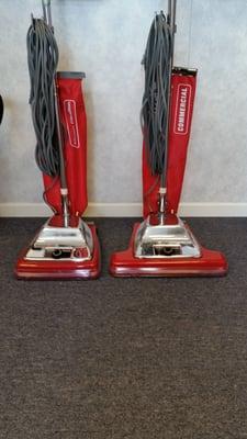 Commercial vacuums