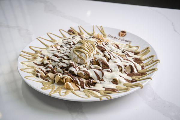 Fettuccine crepe