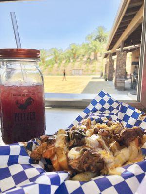 Sangria and buffalo Chicken fries, PERFECT combination!!!