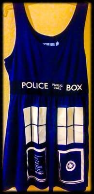 Dr. Who Tardis dress