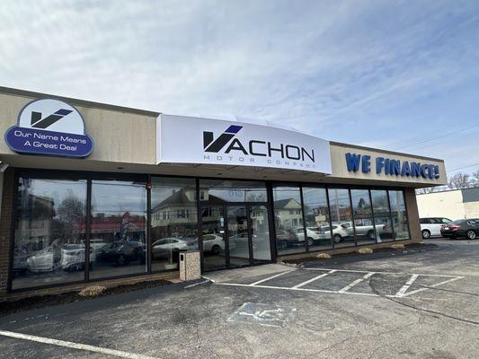 "We have exciting news! We're now Vachon Motor Company, located at 615 Reservoir Ave. Cranston, RI 02910.