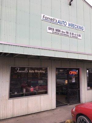 Farrells Auto Wrecking