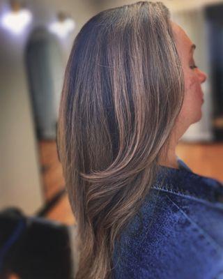 Partial balayage