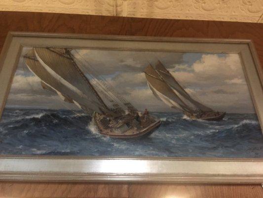 Majestic sails in Gallery.