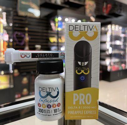 Best D8 products found at Mr. Smokey. Deltiva gummies, pre rolls and vapes