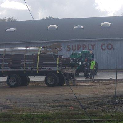 New Building at Builder Supplies  Lancaster,S.C.