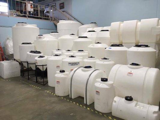 We stock a variety of tanks to fit your needs.