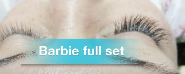 Clump Free Natural barbie lashes