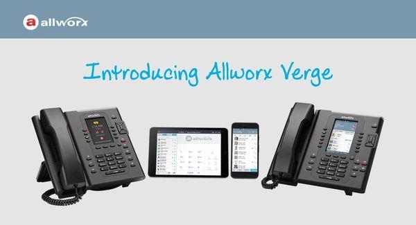 New allworx verge line. Bluetooth capabilities and late color LCD screen!!