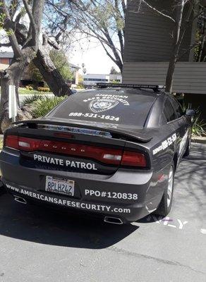 One of our Patrol Cars