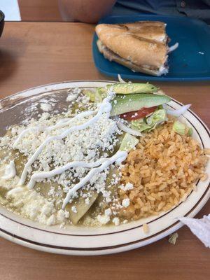 Green Enchiladas