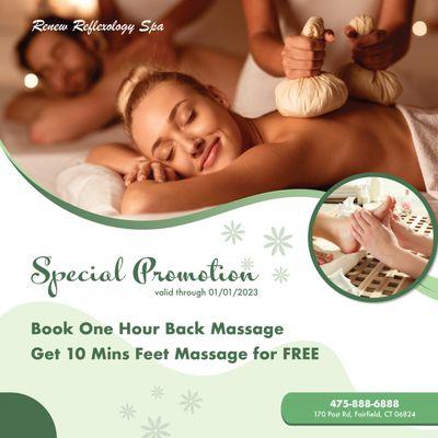 Renew Reflexology Spa
 
 Special Promotiou