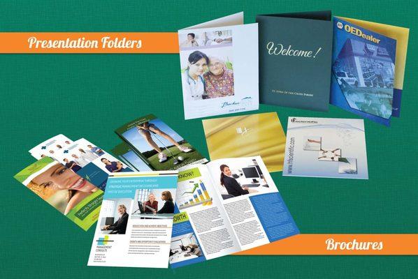 Presentation Folders & Brochures