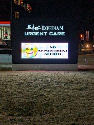 Photo outside the Expedian Urgent Care: 7367 N Beach St, Fort Worth, TX 76137