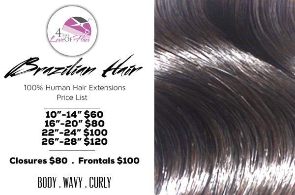 Hair Extensions Available