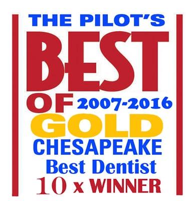 Thank you for voting us "The Best" 10 years in a row!