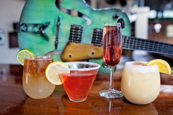 Craft cocktails at the Boardroom - Happy hour from 5-8pm daily!