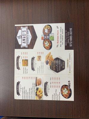 NEW MENU