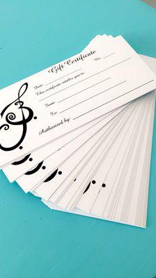 Save on your sessions with these BeonkiaJ Gift Certificates!