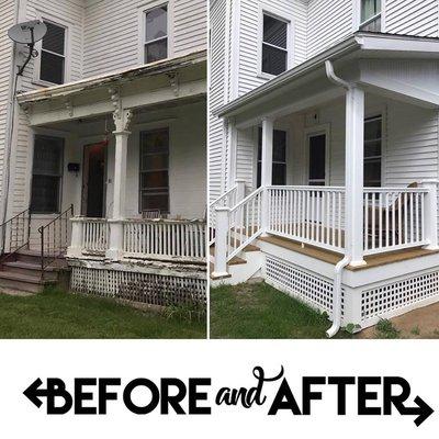 Before & After! 
 Harry A. Starr & Son