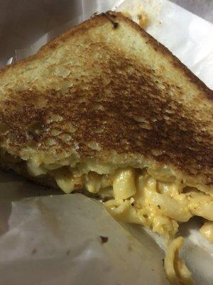 The best Grilled Mac and cheese sandwich I have ever had.