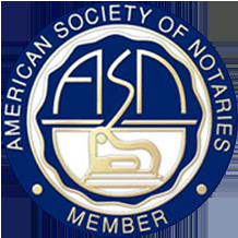 Member of America Society of Notaries