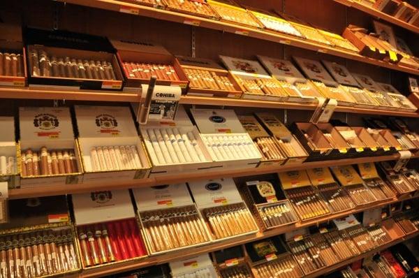 Auburn Cigars, adjoining Auburn Spirits, is home to a humidor with more than 300 boxes of quality cigars