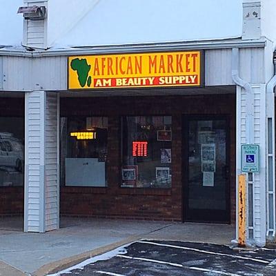 An African Grocery with foods from Ghana,Nigeria and Ethiopia