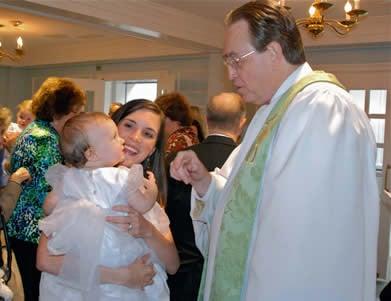 The Sacrament of Holy Baptism is a very special event at Trinity United Methodist Church.